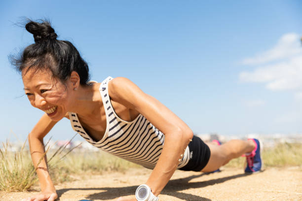 istock Beautiful woman practicing yoga 1180612847
