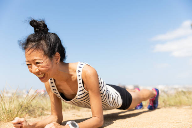 istock Beautiful woman practicing yoga 1180612907