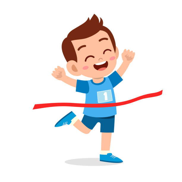 349 Children Running Race Clip Art Illustrations & Clip Art - iStock