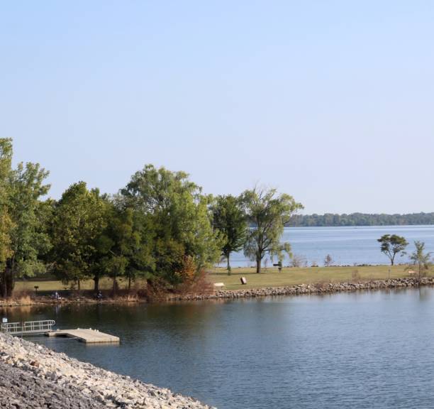 istock Island Park at the Lake 1180615776