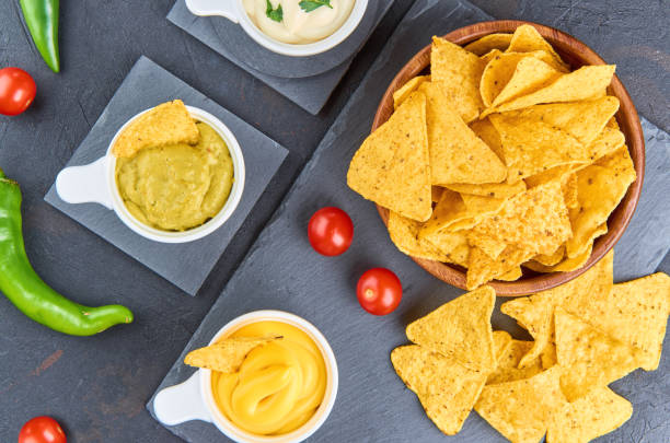 istock Nachos. Mexican food concept. 1180617973