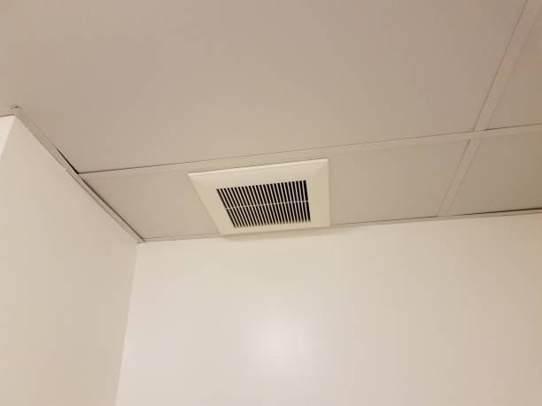 istock metal air vent or register on the ceiling with white walls 1180620587