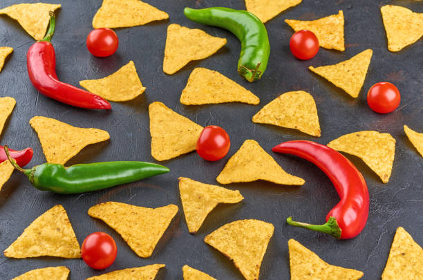 istock Nachos. Mexican food concept. 1180621630