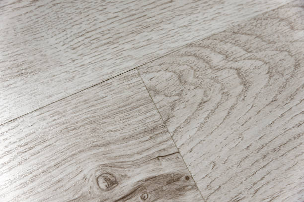 istock White Wood Texture Laminate flooring background. Laminate flooring background. 1180621652