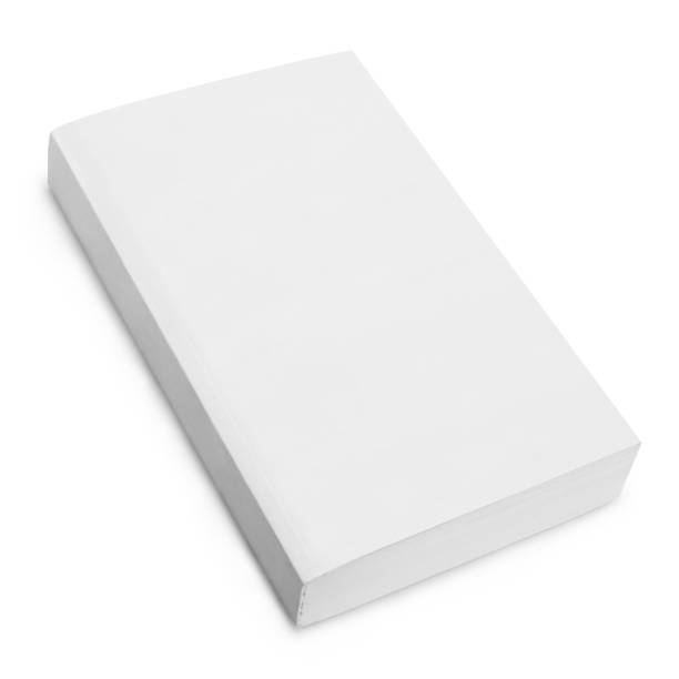 istock Blank white book on white 1180626117