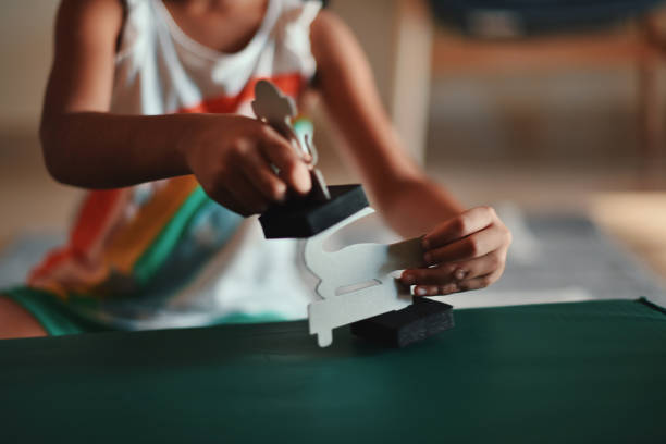 simple DIY farmyard craft using recycled cardboard. adorable cattle animals or goats for preschool and kindergarten projects. Encourage creativity and sustainability with this fun reuse box activity