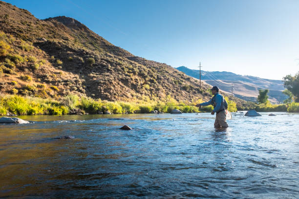 istock Euro Nymphing Fisherman 1180632364