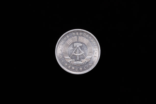 istock Old German 5 Pfennig coin from 1981, obverse 1180633683