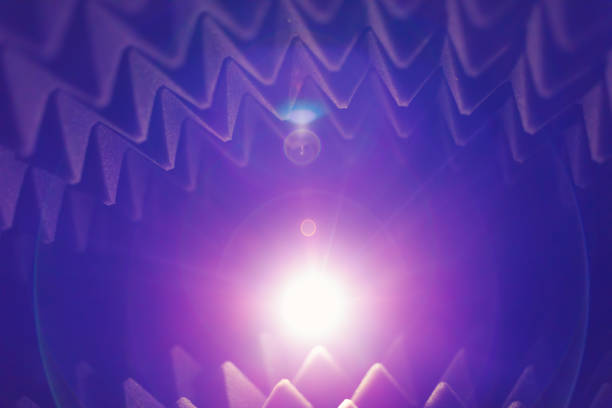 istock acoustic foam pyramid abstract purple background 1180636857