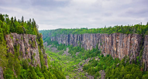istock Ouimet Canyon in Ontario 1180638348