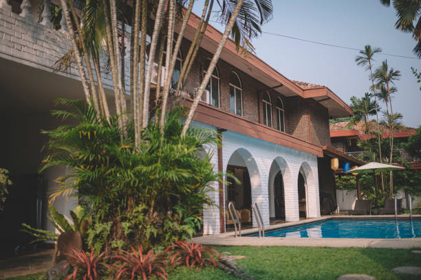 a villa home resort with swimming pool