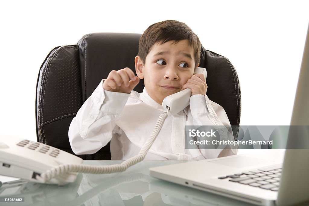 Jovem Empresário - Foto de stock de 4-5 Anos royalty-free