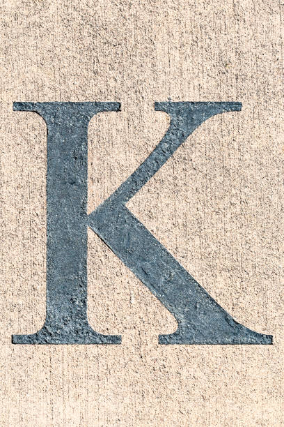 istock Alphabet Capital Letter K 1180654731