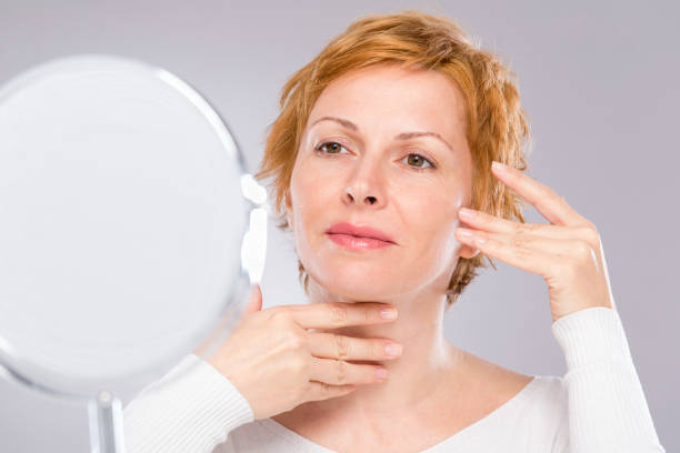 istock Woman with short red hair 1180666127