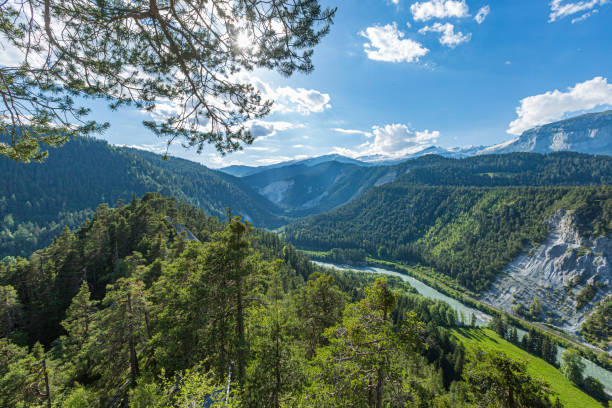 istock Rhine Gorge near Versam 1180667285