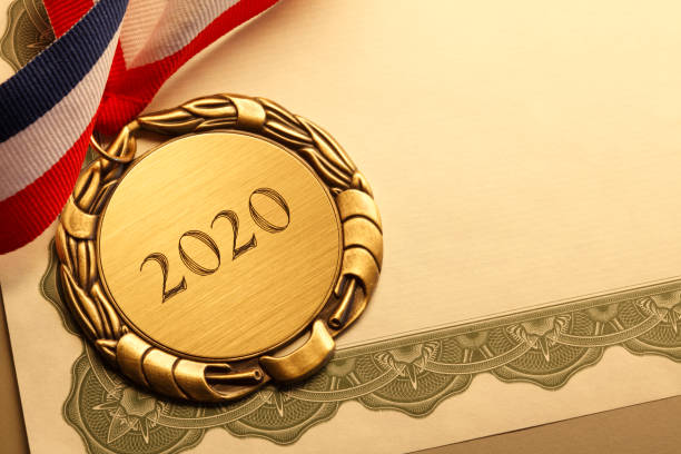istock Gold Medal Inscribed With 