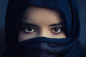 Portrait of the Muslim woman