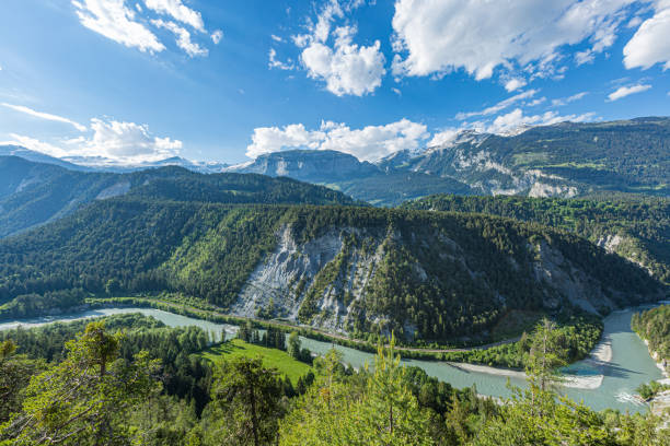 istock Rhine Gorge near Versam 1180671693