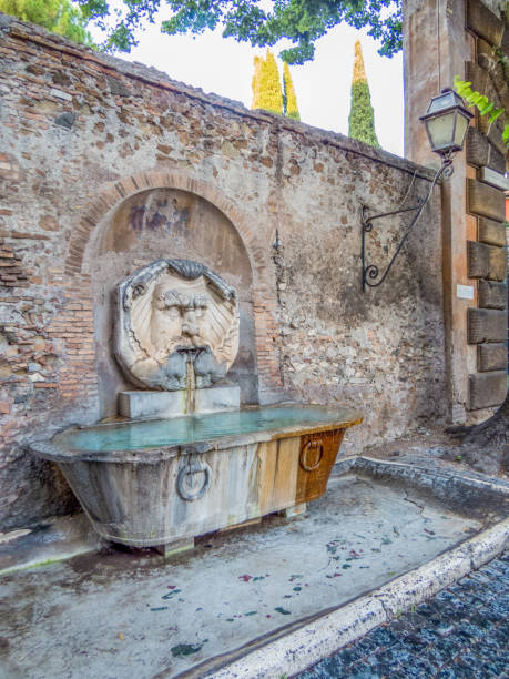 istock Mascherone Fountain. In Rome, Italy 1180678932