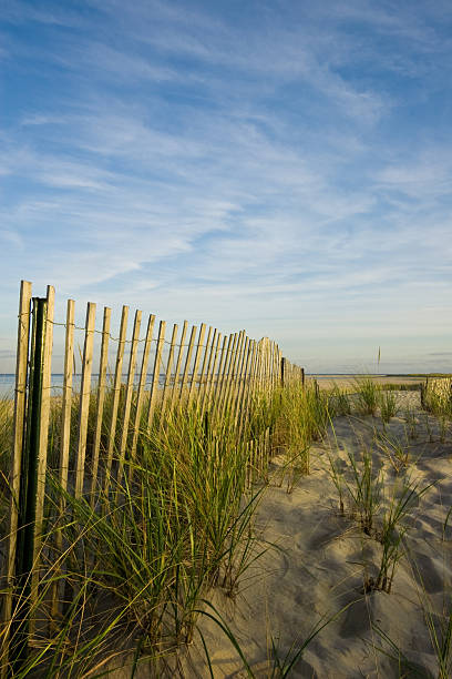 Cтоковое фото Пляж Забор