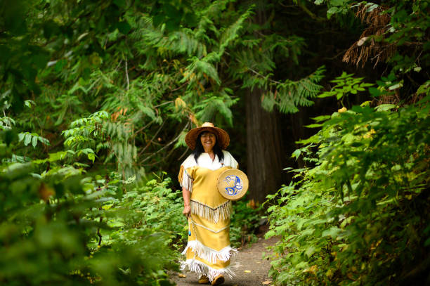 istock Native Canadian Woman 1180684236