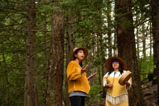 istock First Nations Women in Traditional Clothing 1180684249