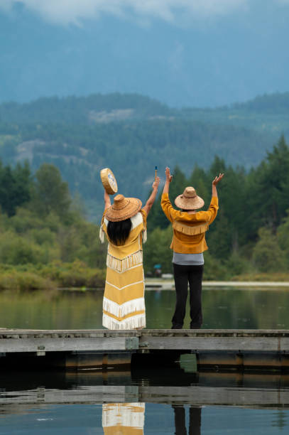 istock First Nations Women in Traditional Clothing 1180684298
