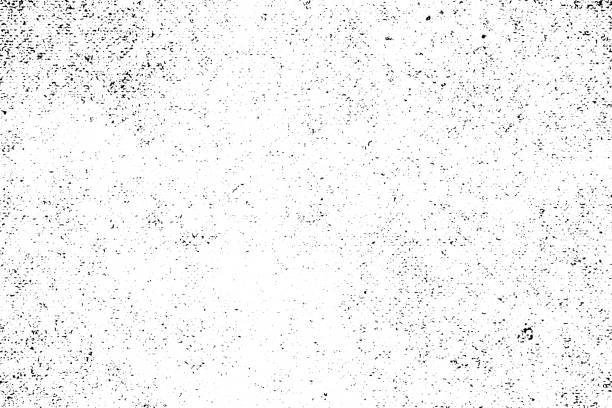 Scratched paper or cardboard texture Subtle grain texture overlay. Grunge vector background splattered illustrations stock illustrations