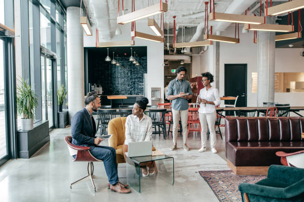 istock Modern office for startup company 1180687831