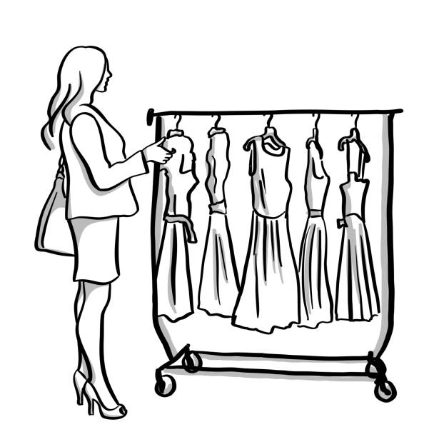 istock Business Woman Dress Shopping 1180687966