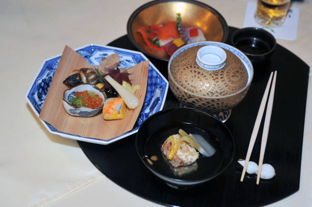 istock Kaiseki, Japanese cuisine 1180693388