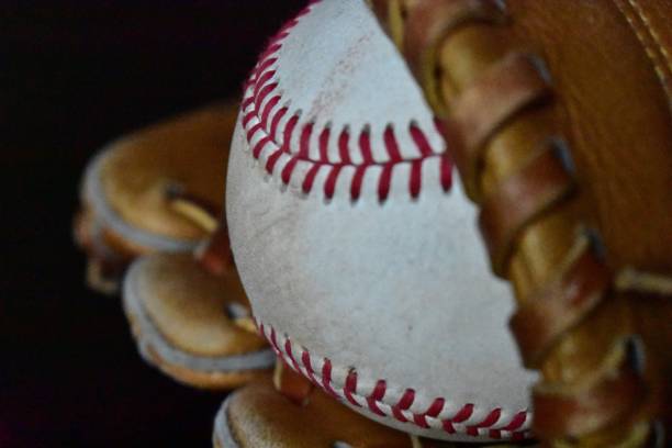 istock Baseball in Baseball Glove 1180704974