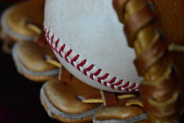 istock Baseball in Baseball Glove 1180705093