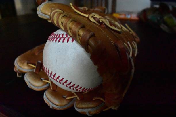 istock Baseball in Baseball Glove 1180705682