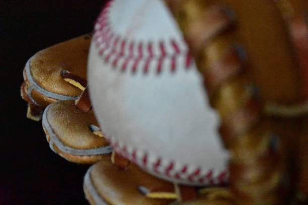 istock Baseball in Baseball Glove 1180705842