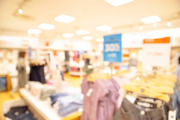 istock Supermarket blur background with bokeh, Miscellaneous Product shelf 1180708904