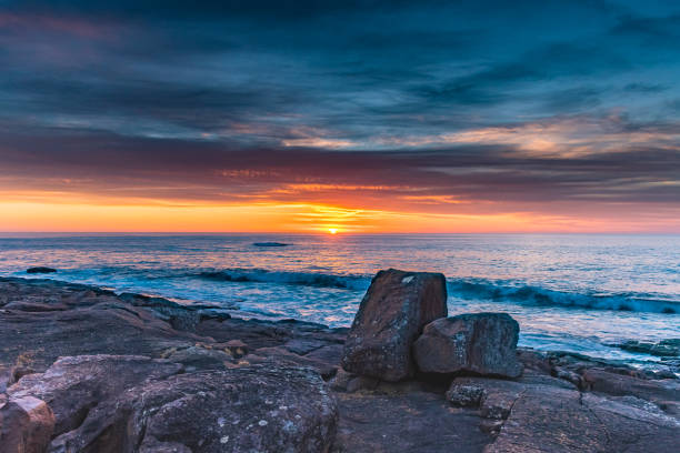 istock Colourful Sunrise Seascape 1180719932