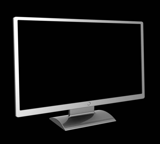 istock Computer LCD monitor blank screen simple plasma TV set 1180725391
