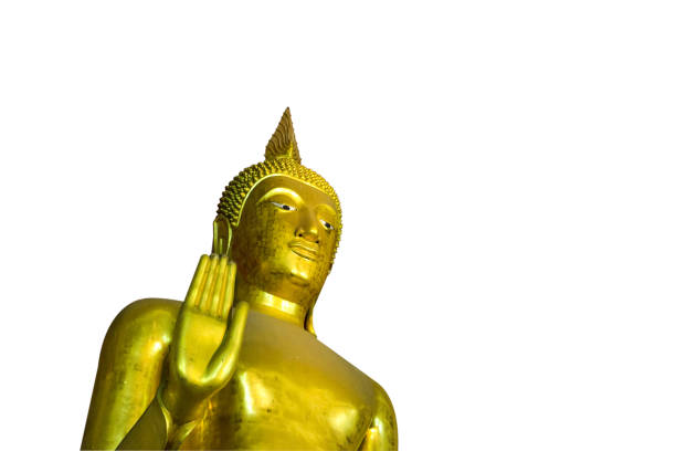 Golden Buddha In Thailand Temple