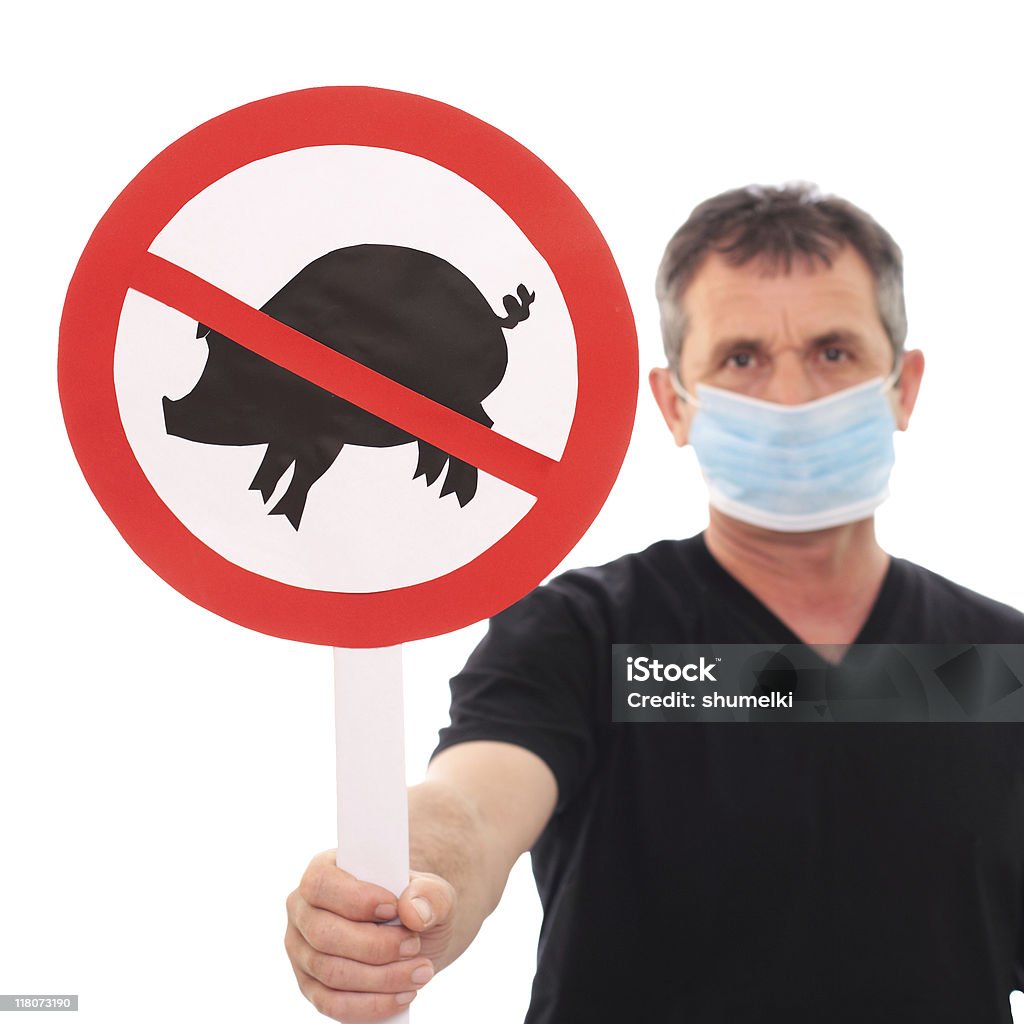 Mexicaine virus de la grippe porcine - Photo de Adulte libre de droits