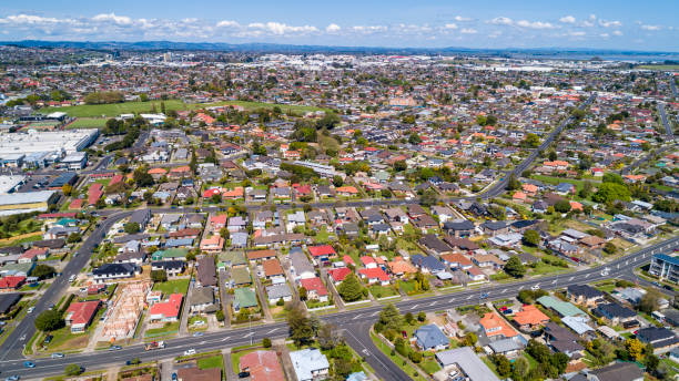 istock Auckland Aerial View 1180732908