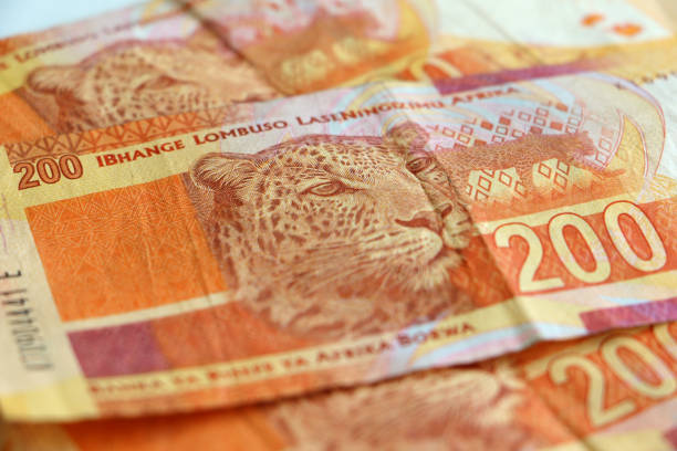 istock South African money, two hundred rand notes 1180734008