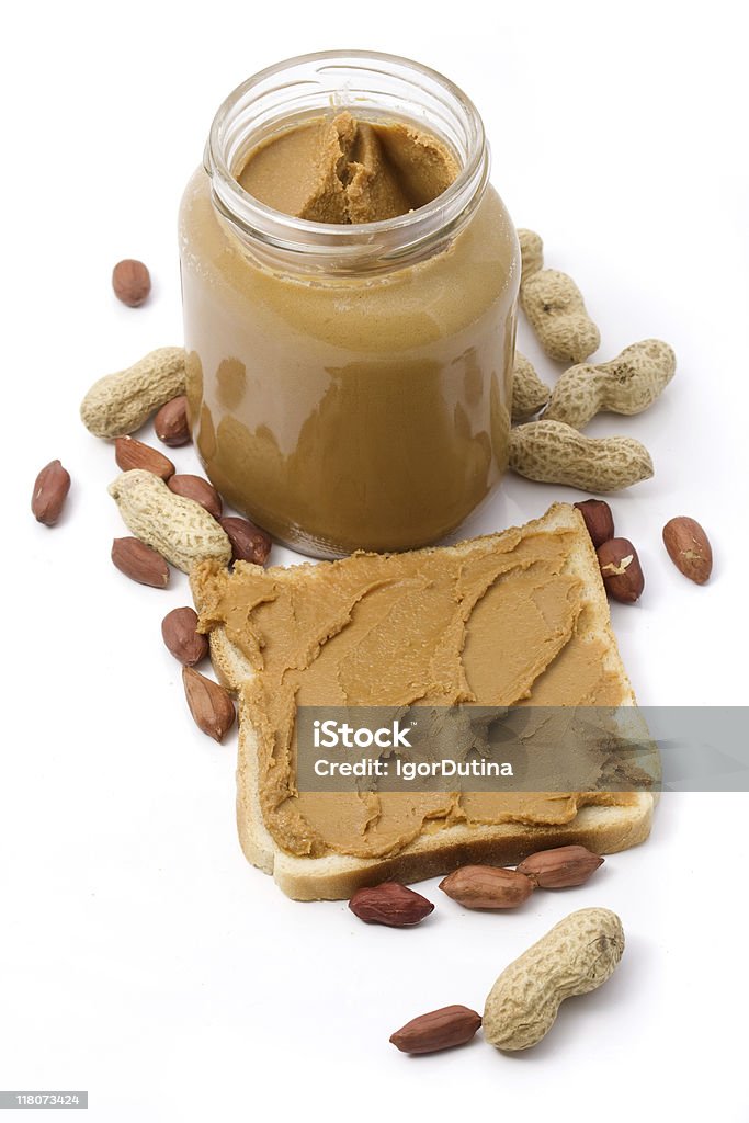 Peanut butter  Allergy Stock Photo