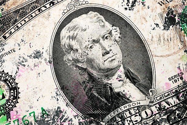 istock Grunge Jefferson money portrait 118073605