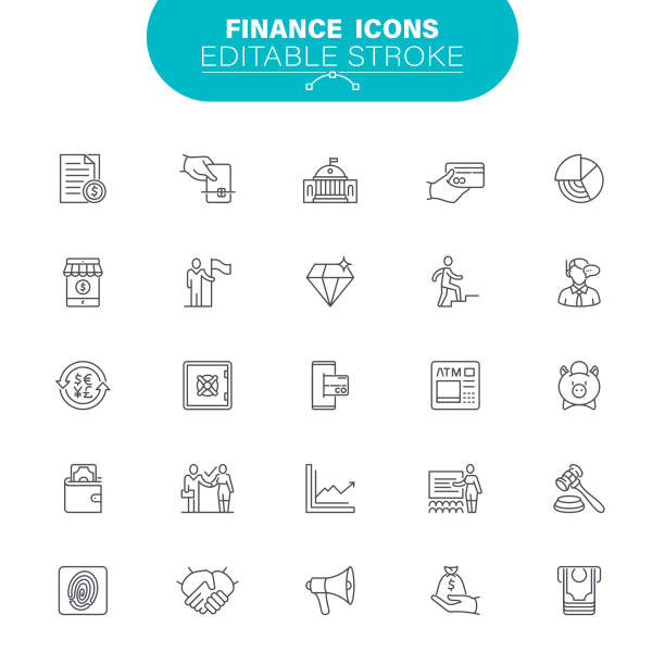 finanz-icons - diamantschmuck grafiken stock-grafiken, -clipart, -cartoons und -symbole