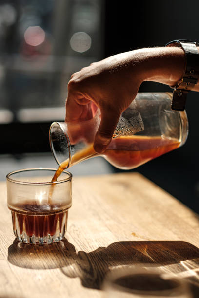 istock hario v60 alternative coffee. pour over 1180747043