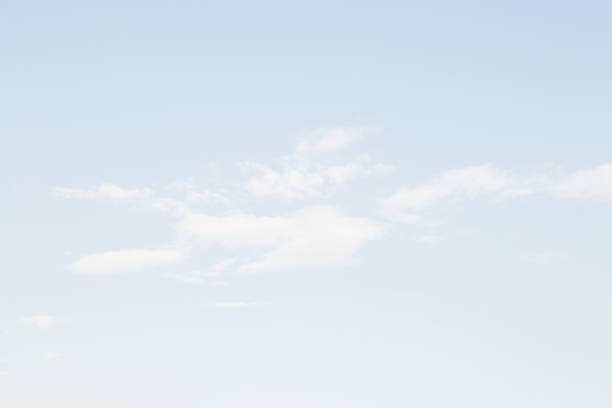 istock Beautiful blue sky with few clouds on bright  sunny day 1180762020