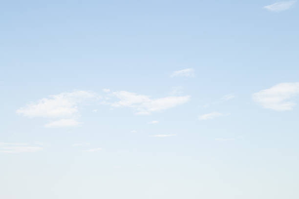 istock Beautiful blue sky with few clouds on bright  sunny day 1180762033