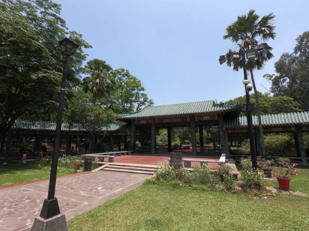 istock Chinese garden in Rizal park, Manila, Philippines 1180765701