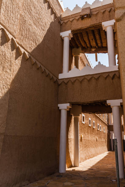 istock A traditional Arabic style footbridge connecting two buildings 1180766507